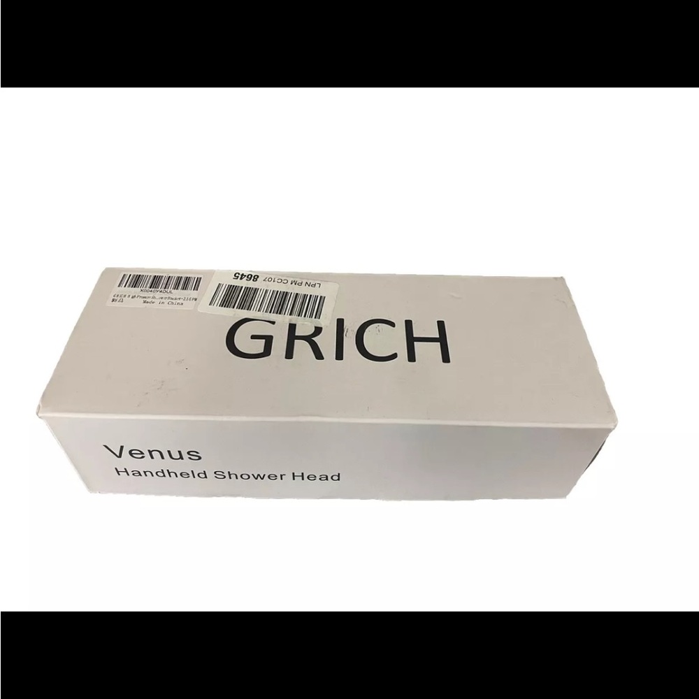 Grich Venus Handheld Shower Head 6 Spray Mode Detachable Stainless Steel